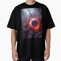 Cosmic Collision: Explosive Encounter in Deep Space by Mullet Monkey