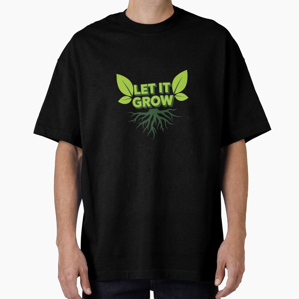 Let It Grow: Eco-Friendly Nature & Gardening Roots Graphic by InkWeaveShop