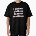 i cannot girlboss in these conditions funny sticker / shirt by tinytofu