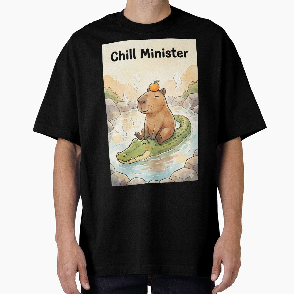 Chill Minister: Capybara Onsen Buddy by NonditStudio