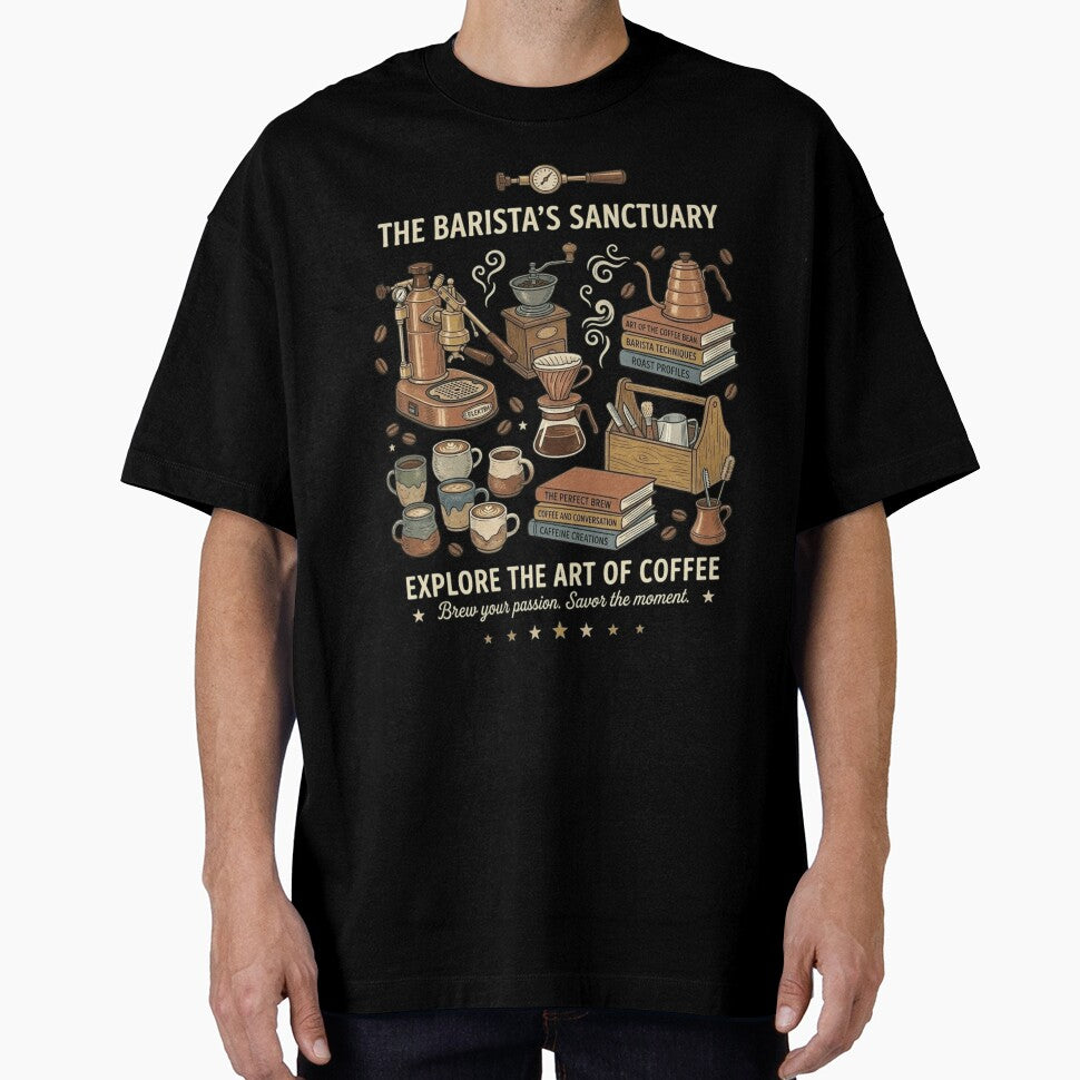 The Barista's Sanctuary – Vintage Coffee Ritual & Espresso Art by FarDesign