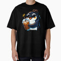Iced Coffee Penguin Morning Routine Caffeine Lover Graphic by UnivStore