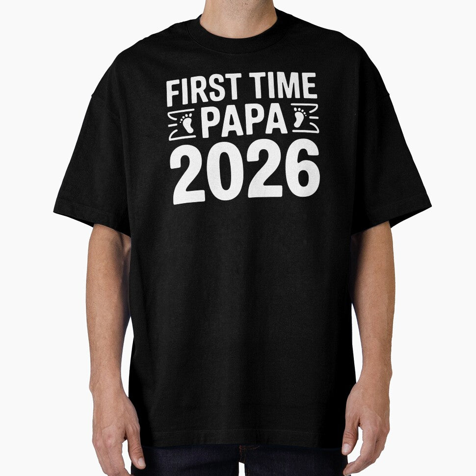 First-Time Papa 2026 Promoted To Papa Est 2026 New Father by BakeryDozen