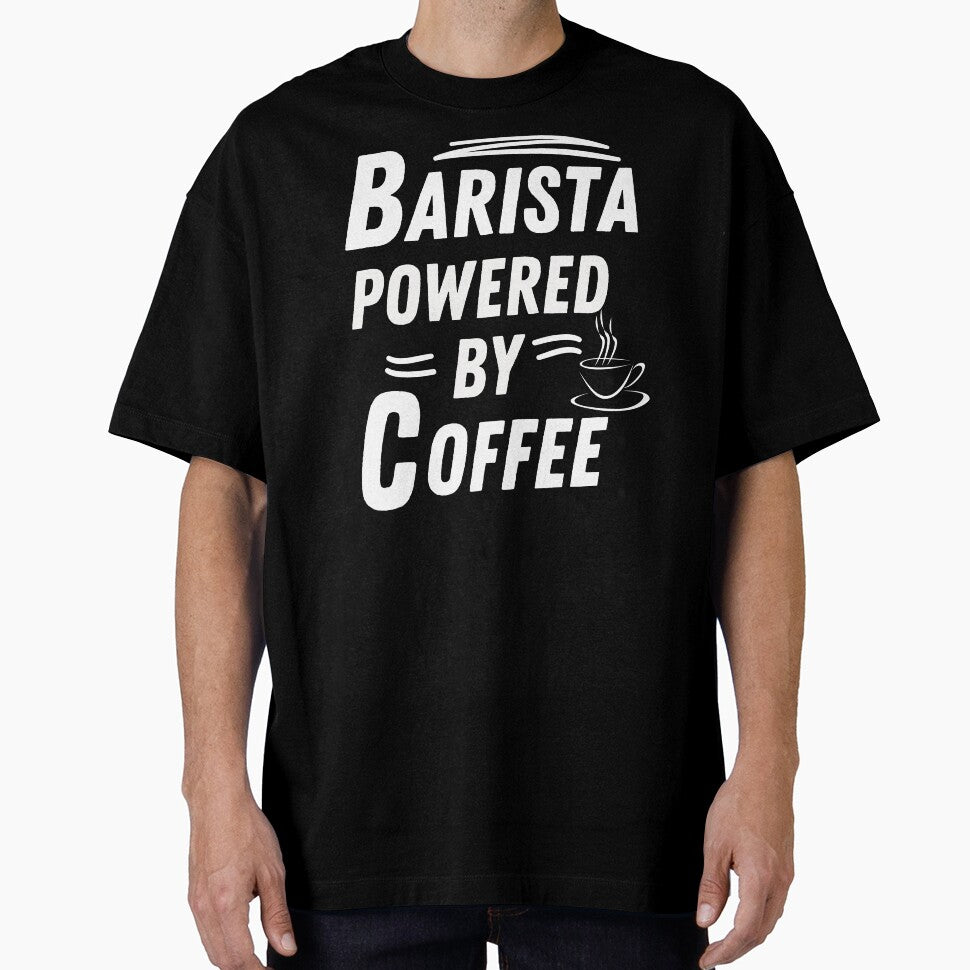 barista powered by coffee by annoying-shirts