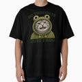 No Thoughts Just Frog Funny Frog Cat Meme by Eh Plus Designs