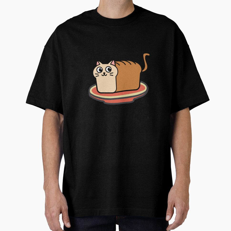 Loafing Around with Purr-pose – Funny Cat Bread Pun Design | Cute Kawaii Cat Lover Gift by The BeeKind Space by TheBeeKindSpace