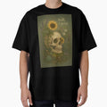 Still I Grow – Floral Skull Art on Growth Through Darkness by MoonMommaMagic