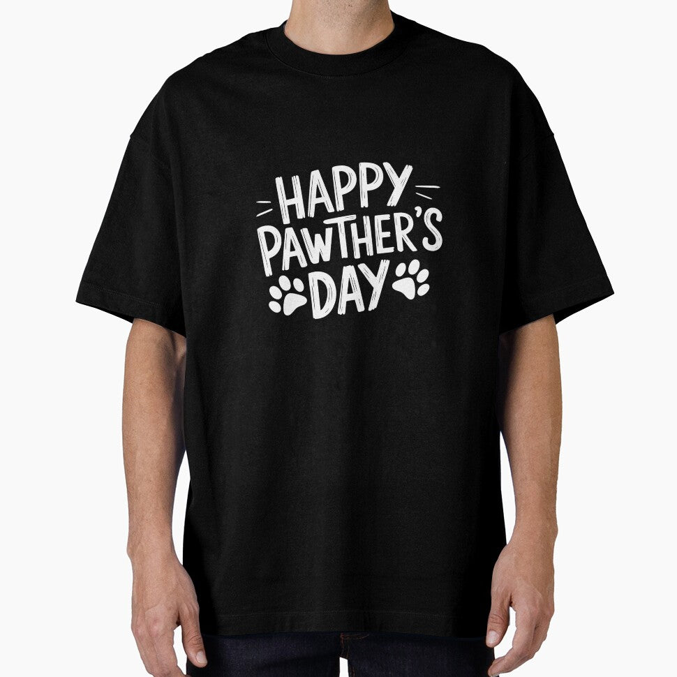 Mens Happy Pawther's Day Funny Dog Dad Father Pet Owner by Rrettgison