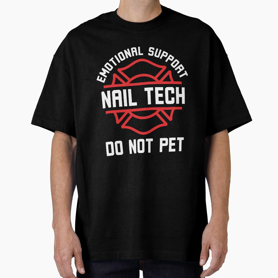 Nail Tech Do Not Pet Funny Professional Design by snowry