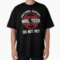 Nail Tech Do Not Pet Funny Professional Design by snowry