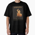 Conan (dark) - Minimalist Silhouette Poster Style - Board Game Art by MeepleDesign