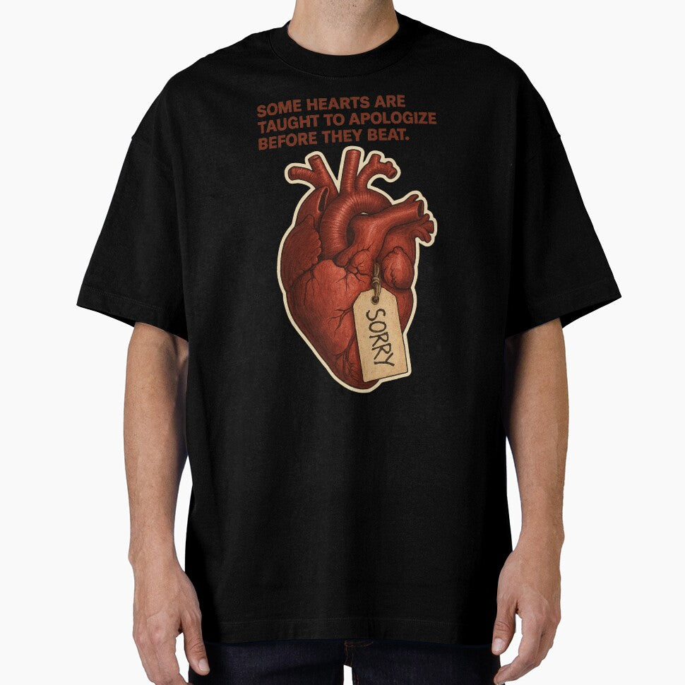 Anatomical Heart with "Sorry" Tag by ac3iongDcreator