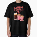 Caffeine & Kindness – Cute Coffee Design by PrintandJoy