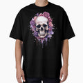 Skull & Roses with Dripping Ink by ttntt