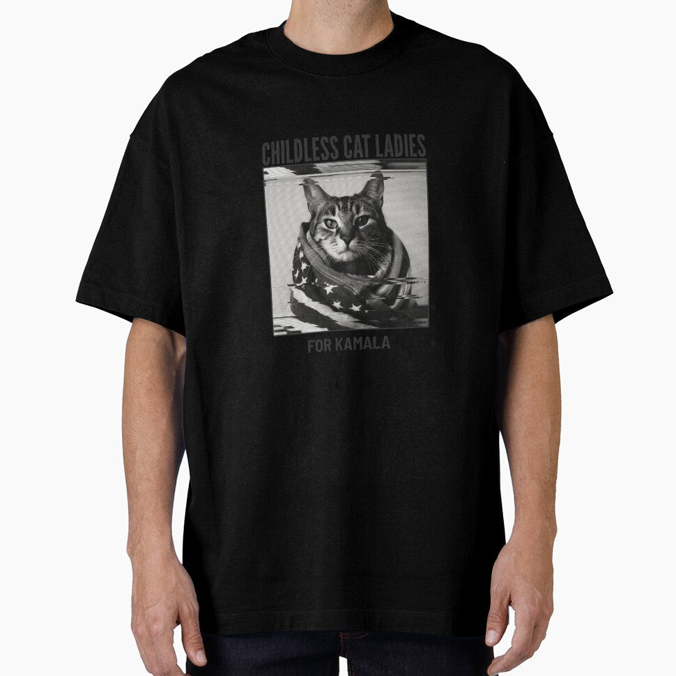 Childless Cat Ladies For Kamala by LunabelleTees
