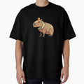 Geometric Capybara with Orange – Zen Aesthetic Vector by Maclaw200d