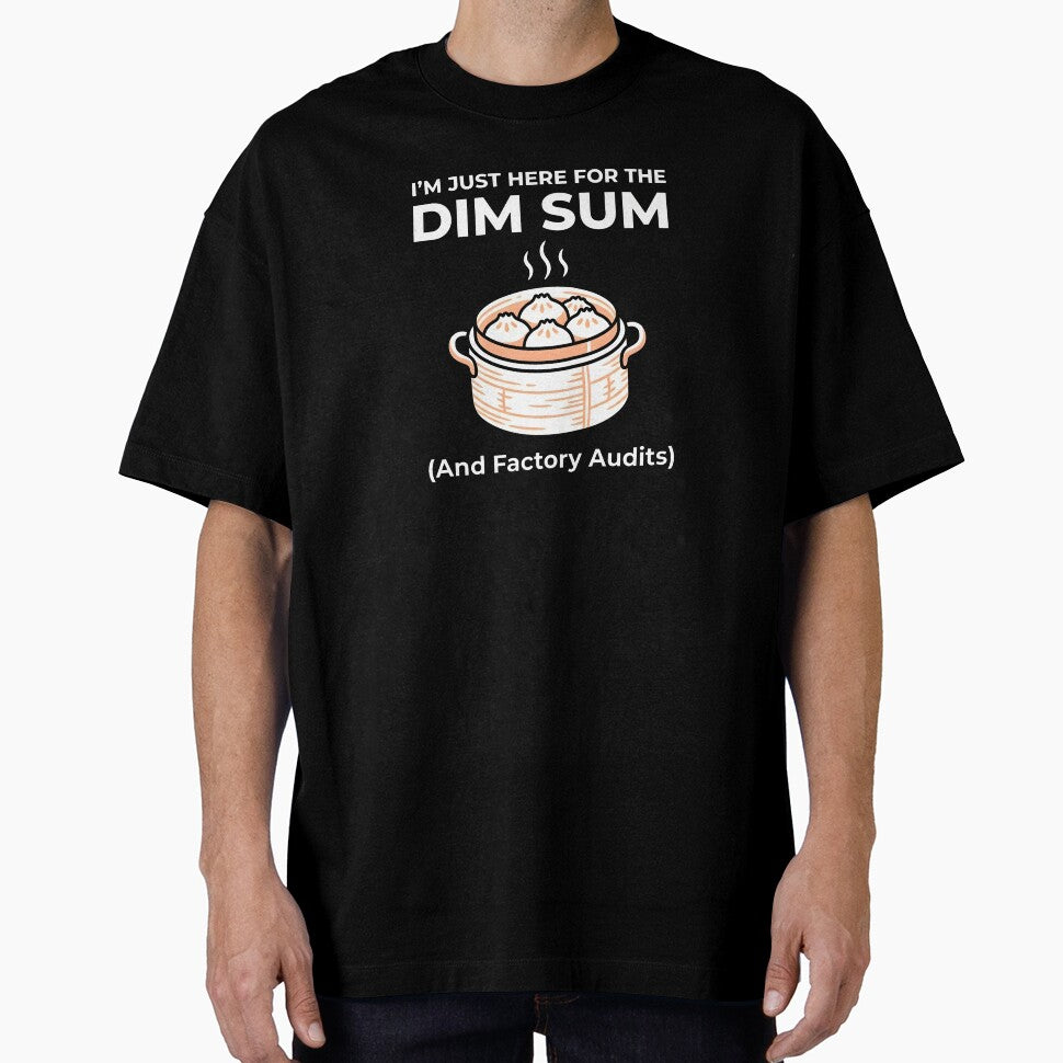 Minimalist Bamboo Steamer Dim Sum Factory Audit Art by SplashTastic