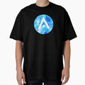 Light Blue Tie Dye Aveda Logo by Dalaura