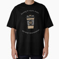 RUNNING ON COFFEE, CHAOS, AND SHEER DETERMINATION, FUN, TRENDY, COFFEE LOVERS T-SHIRT by Boysmom21