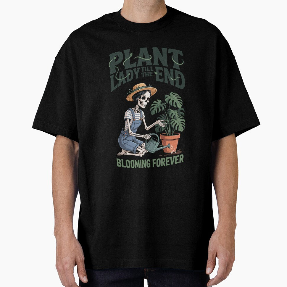 Plant Lady Till the End - House Plants by Skull in Wool