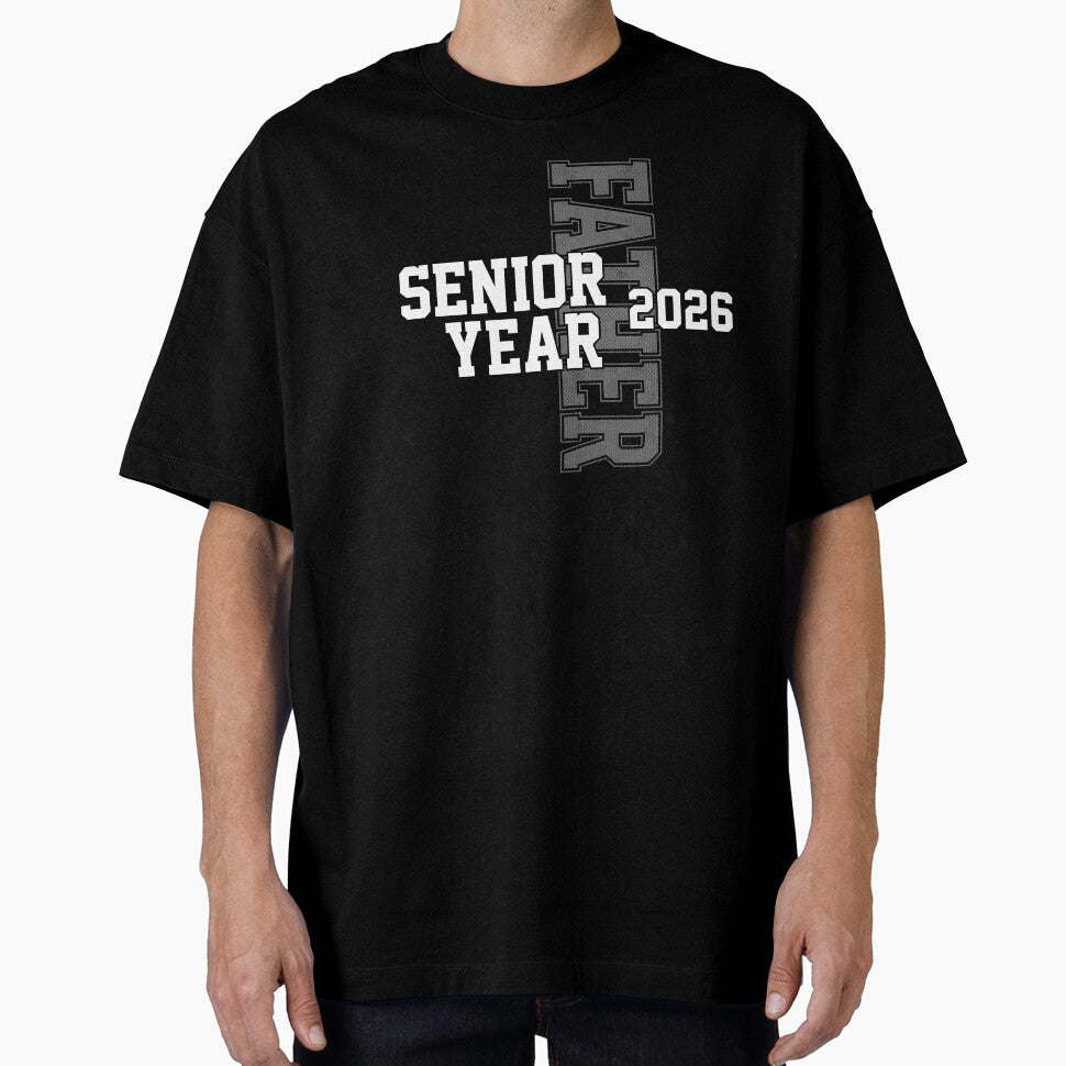 Senior Year 2026 Father Proud Graduation Dad Varsity by TeNovaStudio