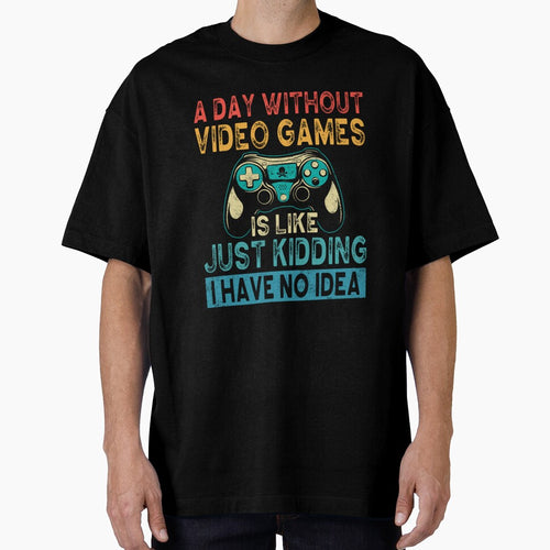 A Day Without Video Games Gaming Teen Boys Funny Video Gamer by taaddison50