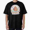 Kawaii Capybara in Hot Spring - "Unbothered" Zen Aesthetic Sticker by ItsArtisticLab