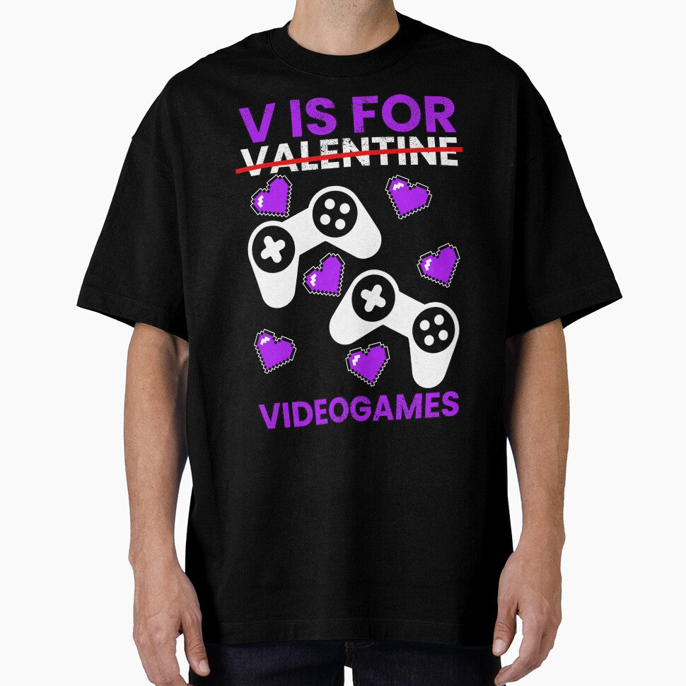 V Is For Video Games, Valentines Day by FNStuff