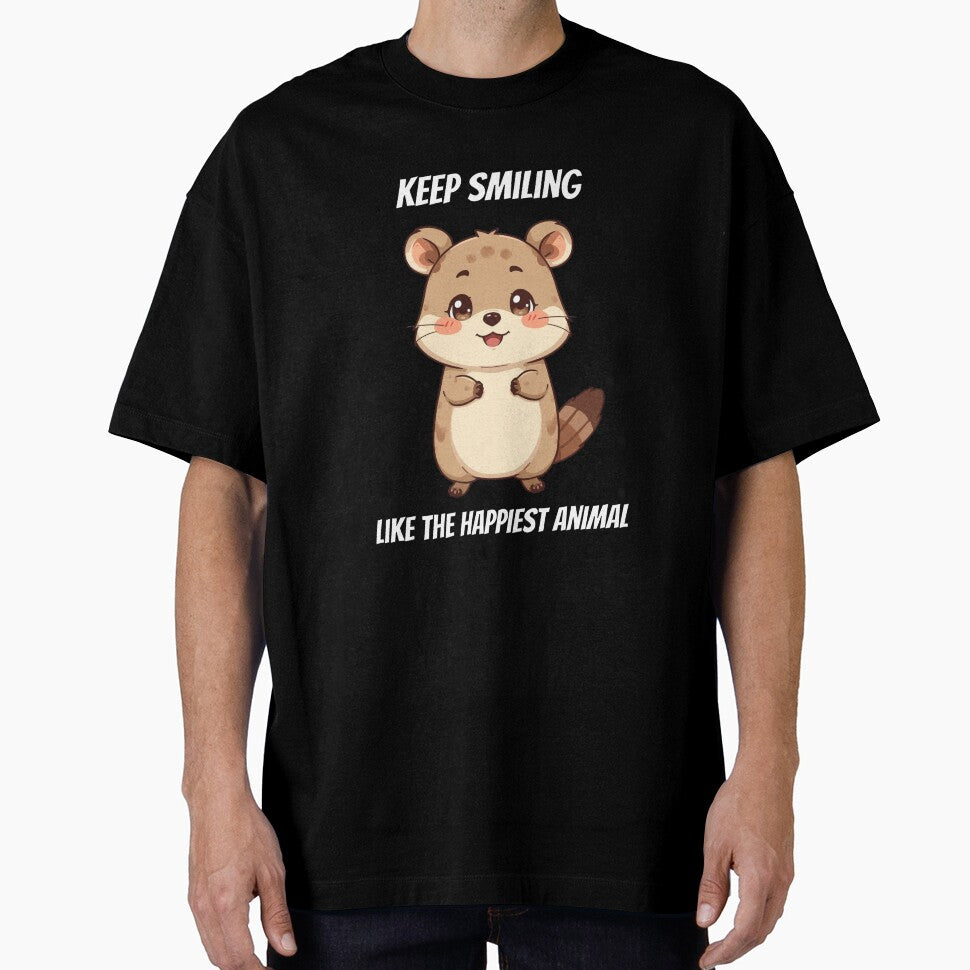 Cute Kawaii Quokka Keep Smiling Happiest Animal by AnimalMemeHub