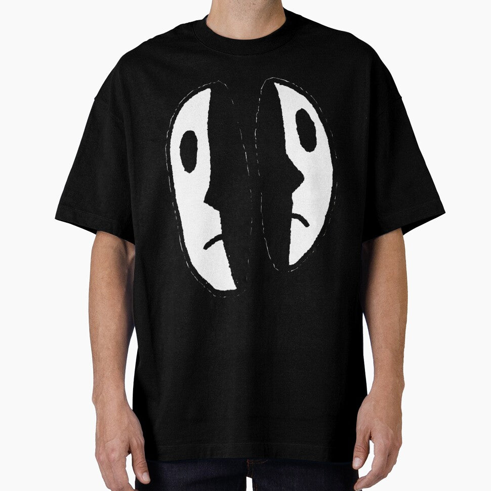 No Thoughts Head Empty Happy Sad Mask by liuiawgpn47