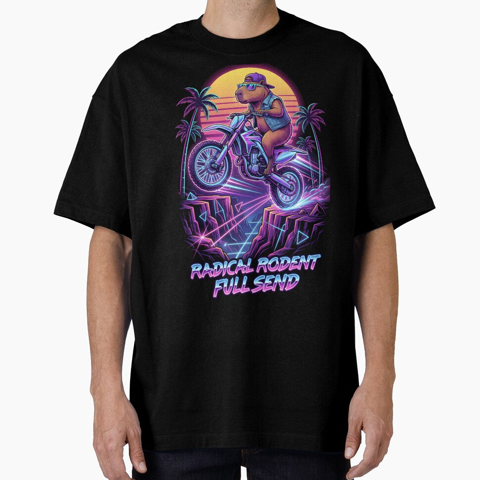 Radical Rodent Pinball Wizard – Neon Retro Arcade Art by Neon_Soraya