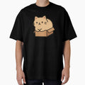 Loaf Cat in a Box – Kawaii Chubby Cat Sticker by Tripconic