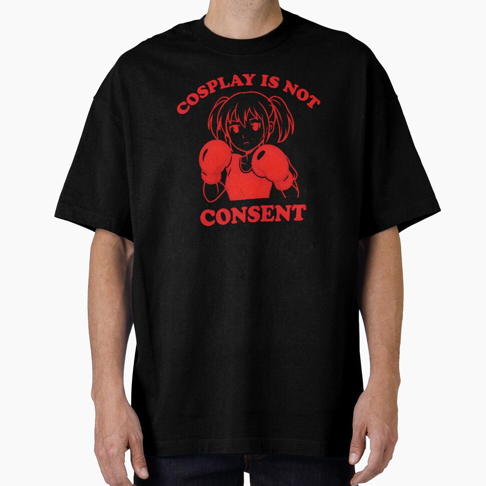 Kawaii Fighter Cosplay Is Not Consent - Girl Power by RockFireMerch