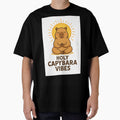 Holy Capybara Vibes – Cute Meditating Capybara by Colorflare