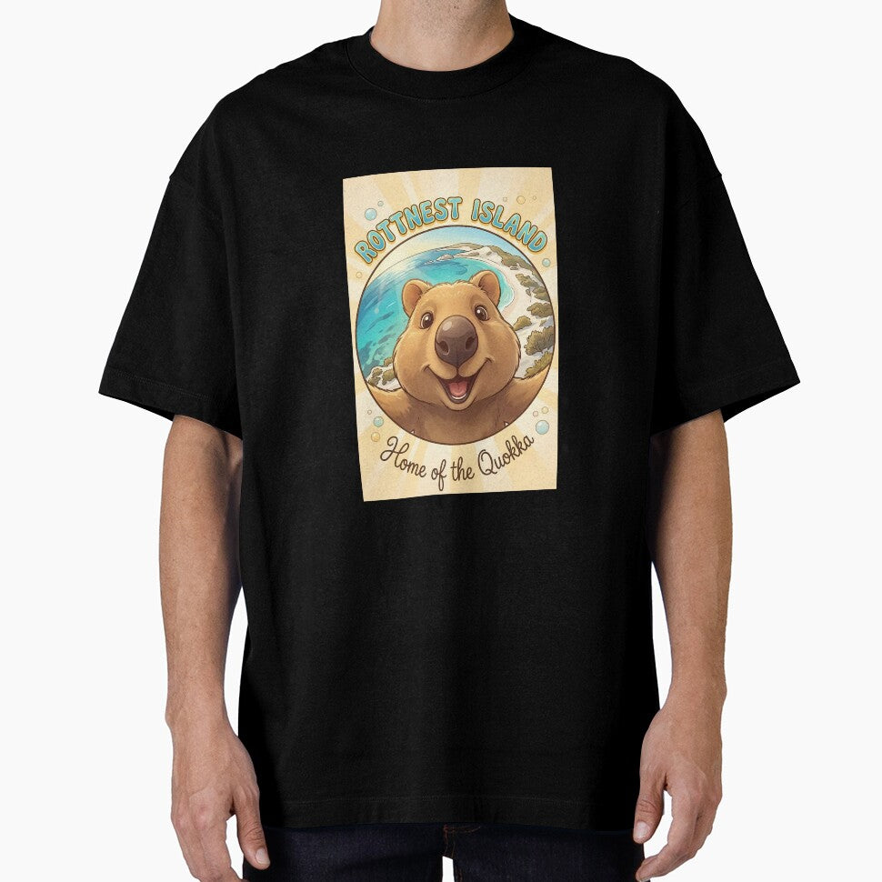 Rottnest Island Quokka Selfie - Happiest Animal on Earth Art by Digital Dreams Arts