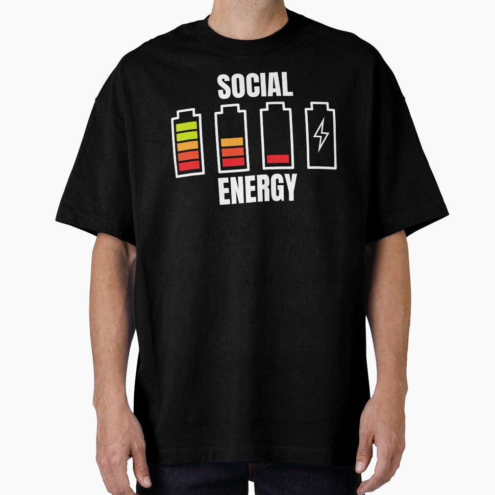 Social Battery Social Energy Introvert by ArtFromBeyond