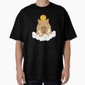 Zen Master - Capybara Balancing Yuzu Fruit by Petzzz