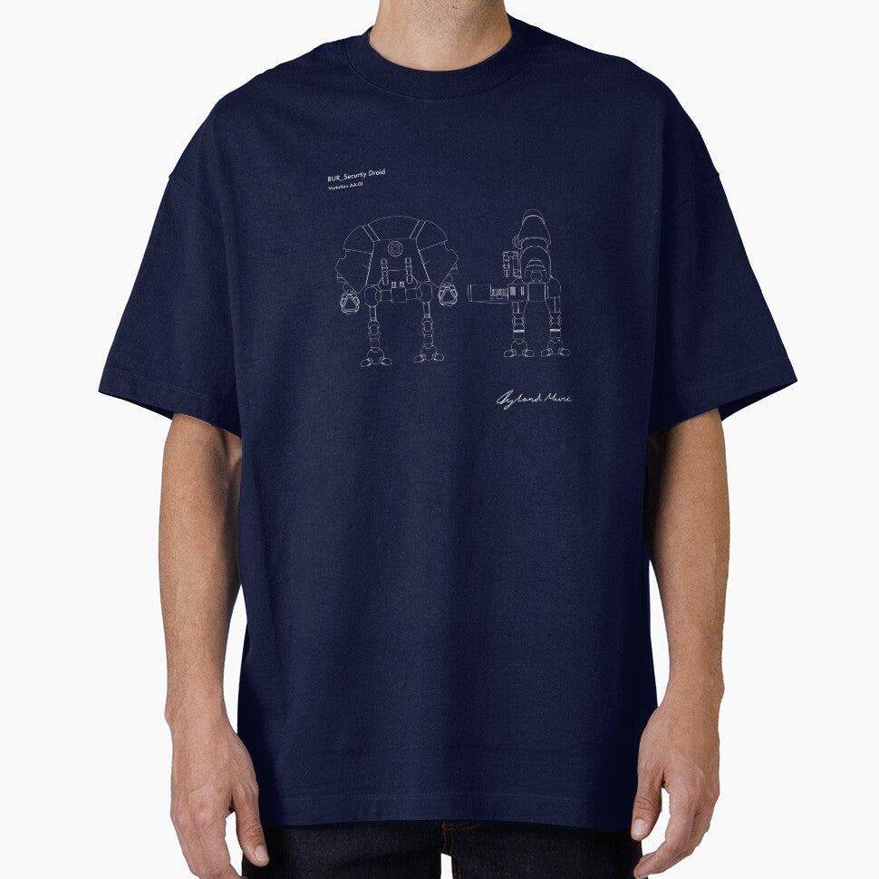 Security Droid V AA-01 blueprint - Prints & T-shirt by iylandmoncee