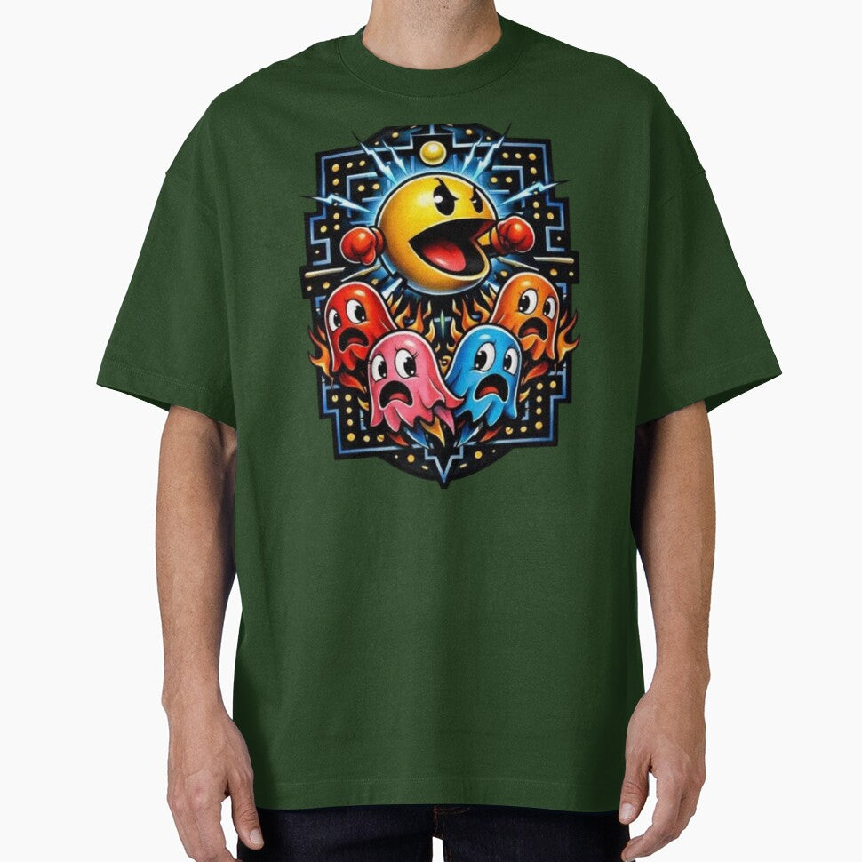Pac-Man Arcade Ghost Chase by INKRebelGraphic