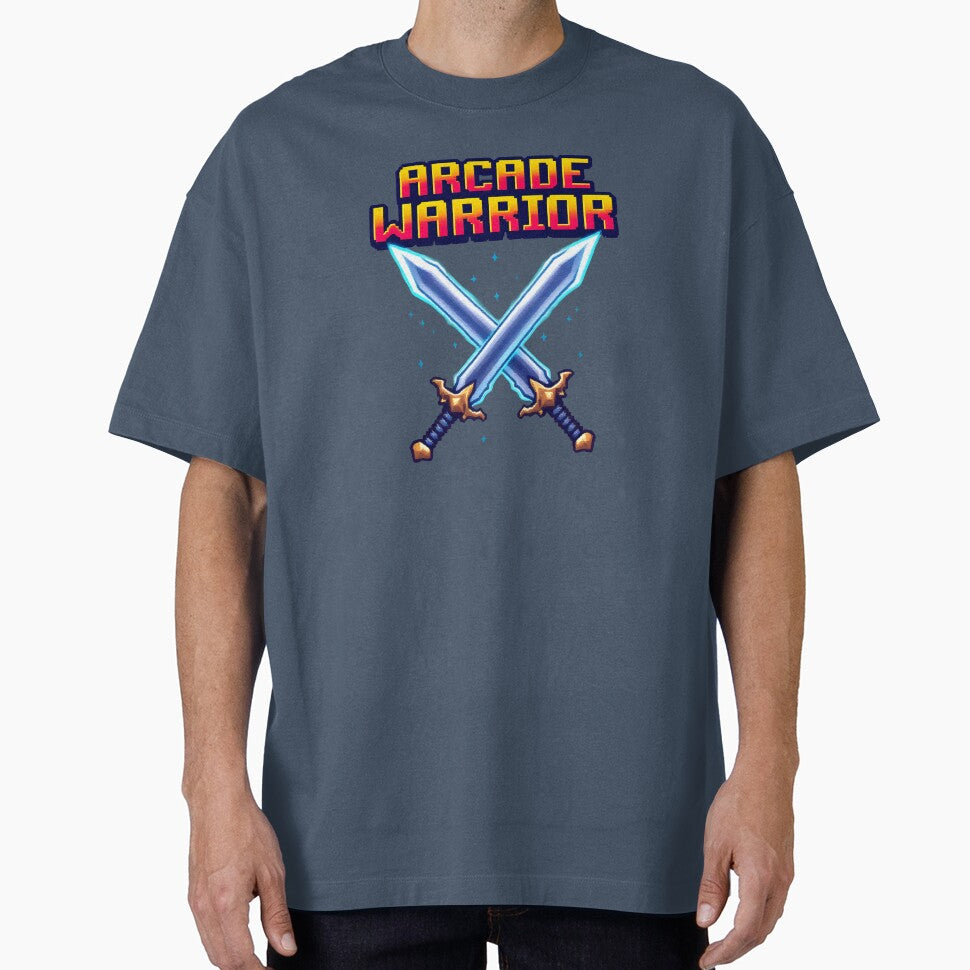 Arcade Warrior: Glowing Swords of Victory by Jollys-ArtShop