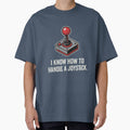 Retro Arcade Joystick I Know How To Handle A Joystick Gaming by Amir Faysal