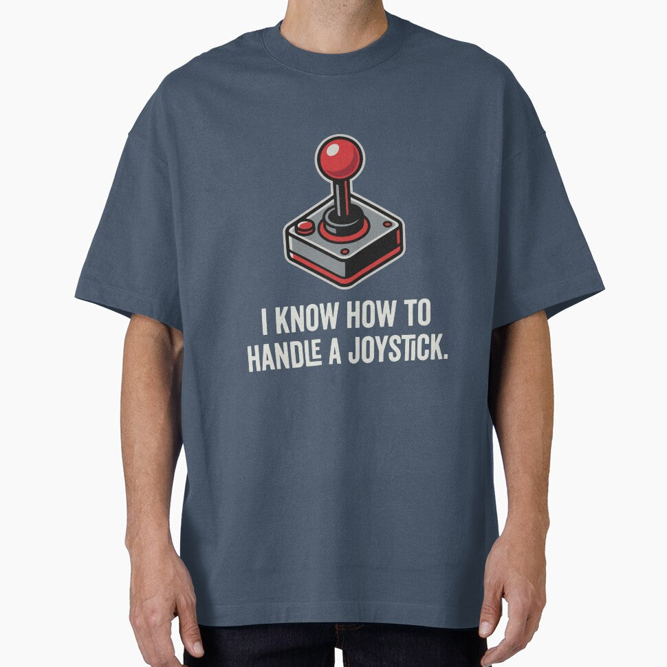 Retro Arcade Joystick I Know How To Handle A Joystick Gaming by Amir Faysal