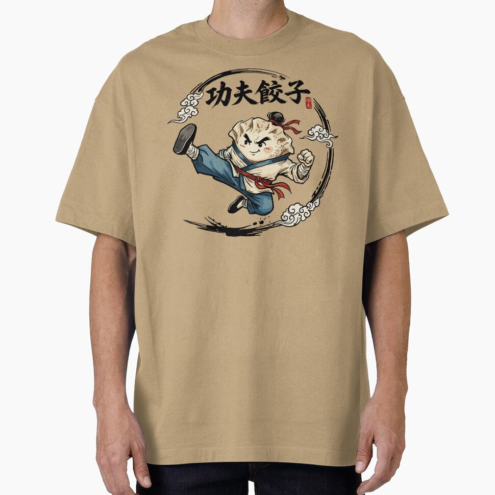 Kung Fu Dumpling – Funny Martial Arts Food Design by CARPIO Creations