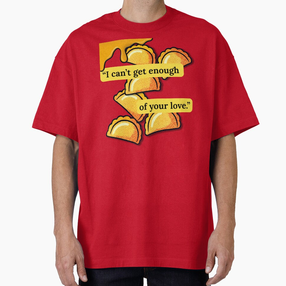 Retro Pierogi Love Quote Vintage Polish Food by pulse_retail