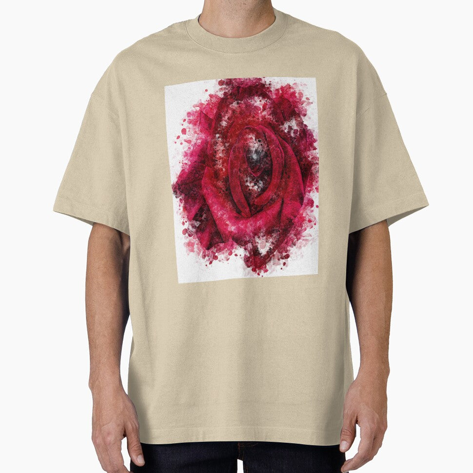 Red Rose Abstract color by artdragongift 15
