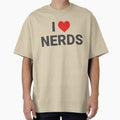 I Love Nerds – Funny Geek Humor Design by MadUX
