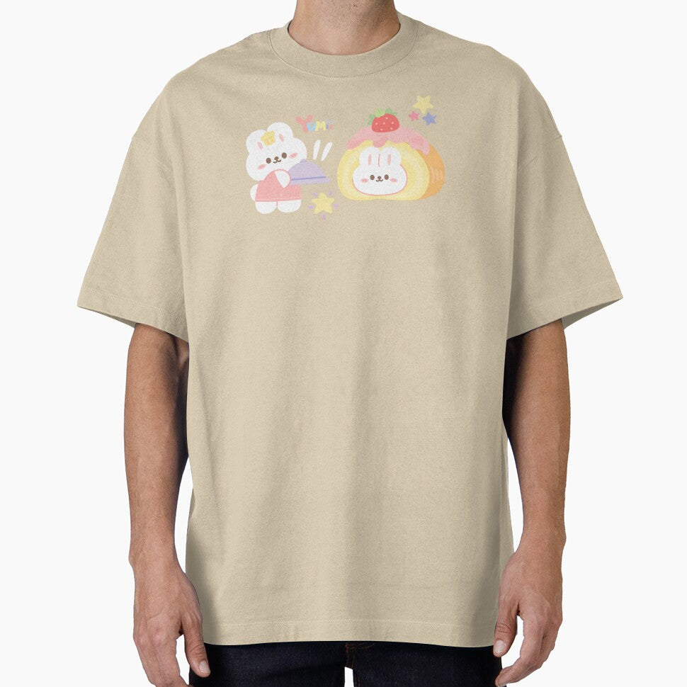 Kawaii  Strawberry Cake Shirt by chipmuckdesignn