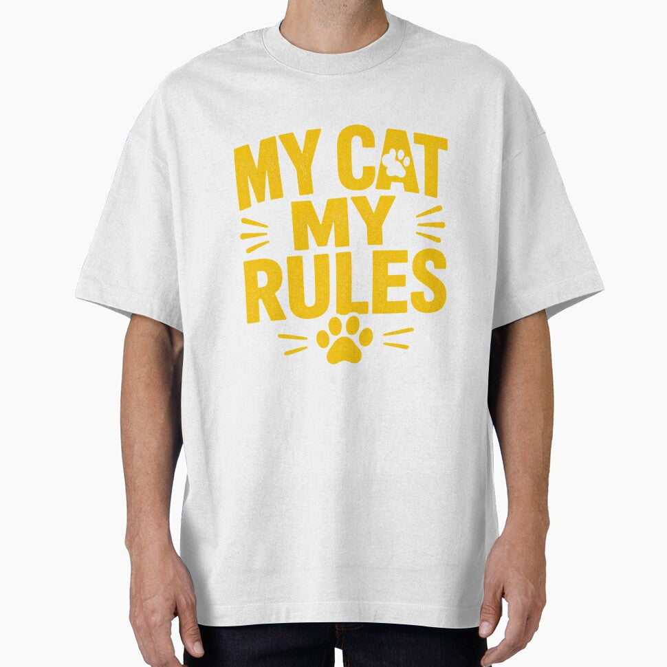 My Cat My Rules Funny Cat Lover Shirt by DailyTrendFinds