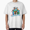 Certified World Traveler – Funny Backpacker Couple Travel Design with Global Landmarks by DonnaRaine