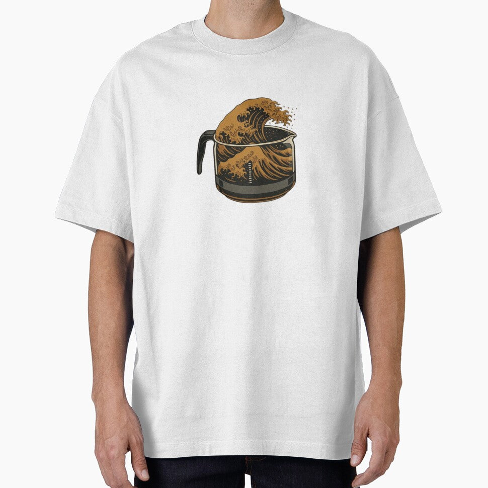 Coffee Great Wave by myideal-shop